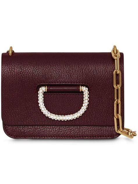 Burberry The Mini Leather Crystal D